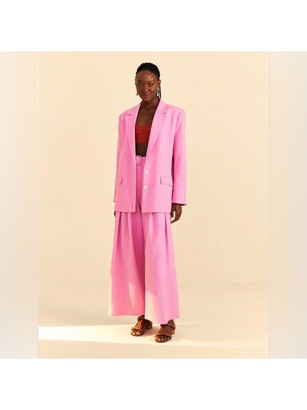 FARM Rio Pink Blazer